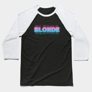 blonde Baseball T-Shirt